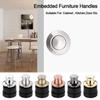 Spring Bounce Handle Embedded Telescopic Spring Knobs New Tatami Handle Cabinet Door