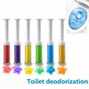 5pcs/Set Flower Aromatic Toilet Cleaner Gel Deodorant Air Freshener Needle Detergent Bathroom Closestool Deodorant WC Cleaning