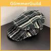 Style Retro Street Checkered Pattern Neutral Casual Duckbill Cap For Autumn