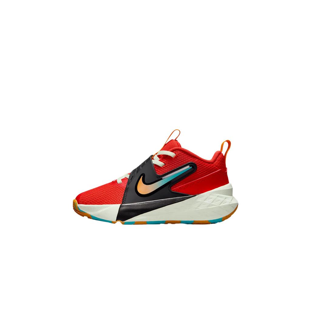 Nike Team Hustle D 12 Нескользящая Амортизация Средняя Высота Детские Баскетбольные Кроссовки Красные Дети Возраст 3 7 Лет HF6280-601