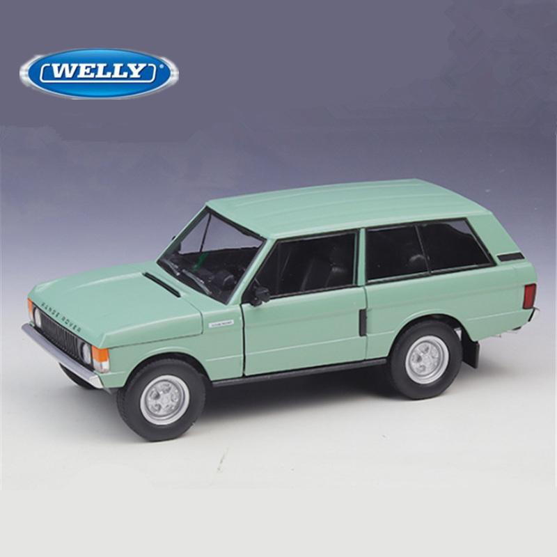 Welly 1/24 1970 Land Rover Range Rover Внедорожник Сплав Модель Автомобиля Литье под Давлением Металл Внедорожники Модель Автомобиля Симуляция Коллекция Подарки для Детей