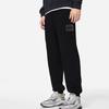 Li-Ning Wade Series Solid Color Drawstring Joggers With Brand Logo Print Men Bottoms Black AKLSC67-1