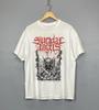 Suicidal Angels Rock Band TShirt Metal Skulls Ghotic Style UnisexS Size M White