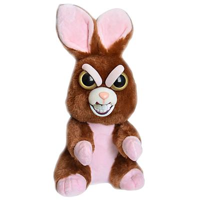 Feisty Pets Grin Bunny, Заяц-Улыбака с меняющимся выражением лица, от RANGS Япония, мягкая игрушка