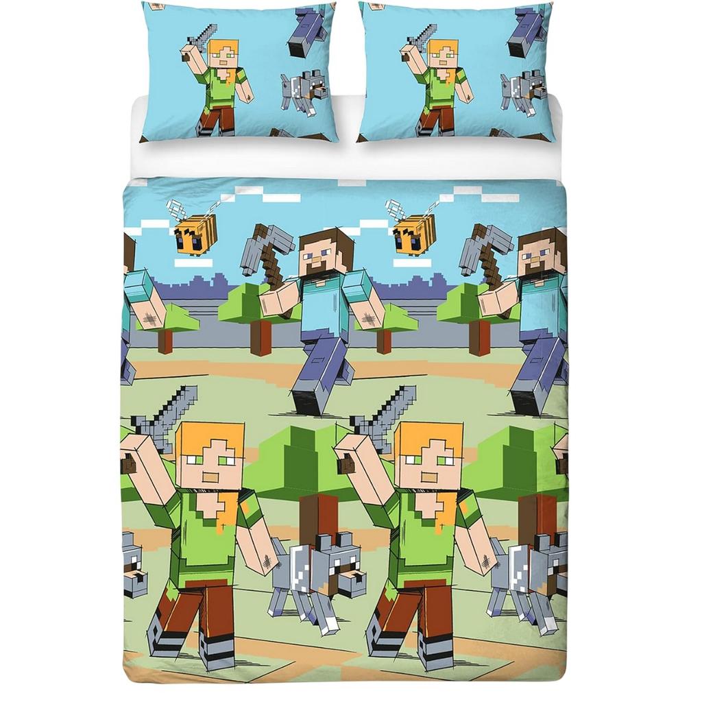 Minecraft Adventures Reversible Duvet Set