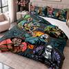 Horror Movies 3Pcs Bedding Set Duvet Cover With Two Pillowcases For Bedroom Home Decoration
