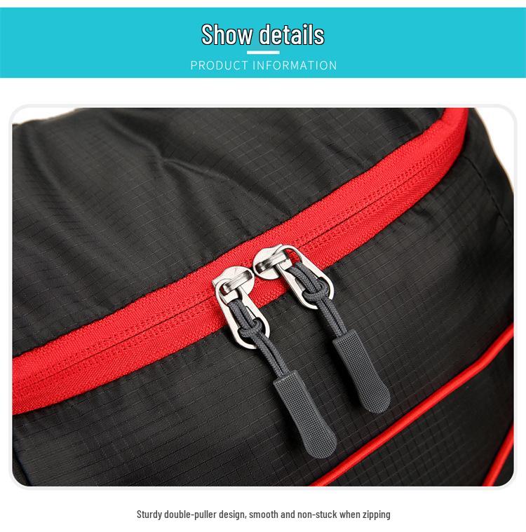 Cross-Border Summer Travel Backpack: Men's/Women's Foldable Hiking & Sports Bag