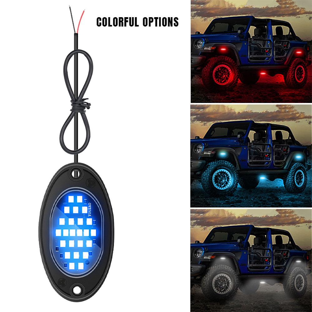 1Pc Car Chassis Light Waterproof Led Neon Light Bottom Lamp for Pickup Off Road Jeep SUV ATV UTV Glow Car Modified Accessorise