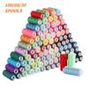 Sewing Thread Set, 100 Colors, 250 Yards Each Spool, Polyester Thread Kit for Hand or Machine Sewing