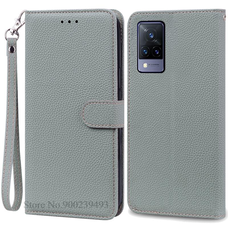 Для чехла Vivo V21 Vivo V21 5G Кошелек Флип Кожаный Чехол Для Vivo V2050 V2066 V2108 Vivo V 21 Задняя Крышка Для Корпуса Vivo V21 5G