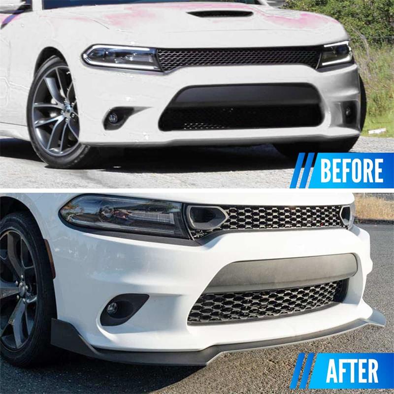 SRT R/T Scat 2015-2023 Front Bumper Lip Splitter For Dodge Charger Accessories Auto Exterior Modification Protection Parts HOT