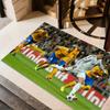 Cristiano Ronaldo Scores Goal Area Rug Design for Outdoor Entryway Dormitory Study Room Anti-slip Rug Decorate Offices Spiritual Gift