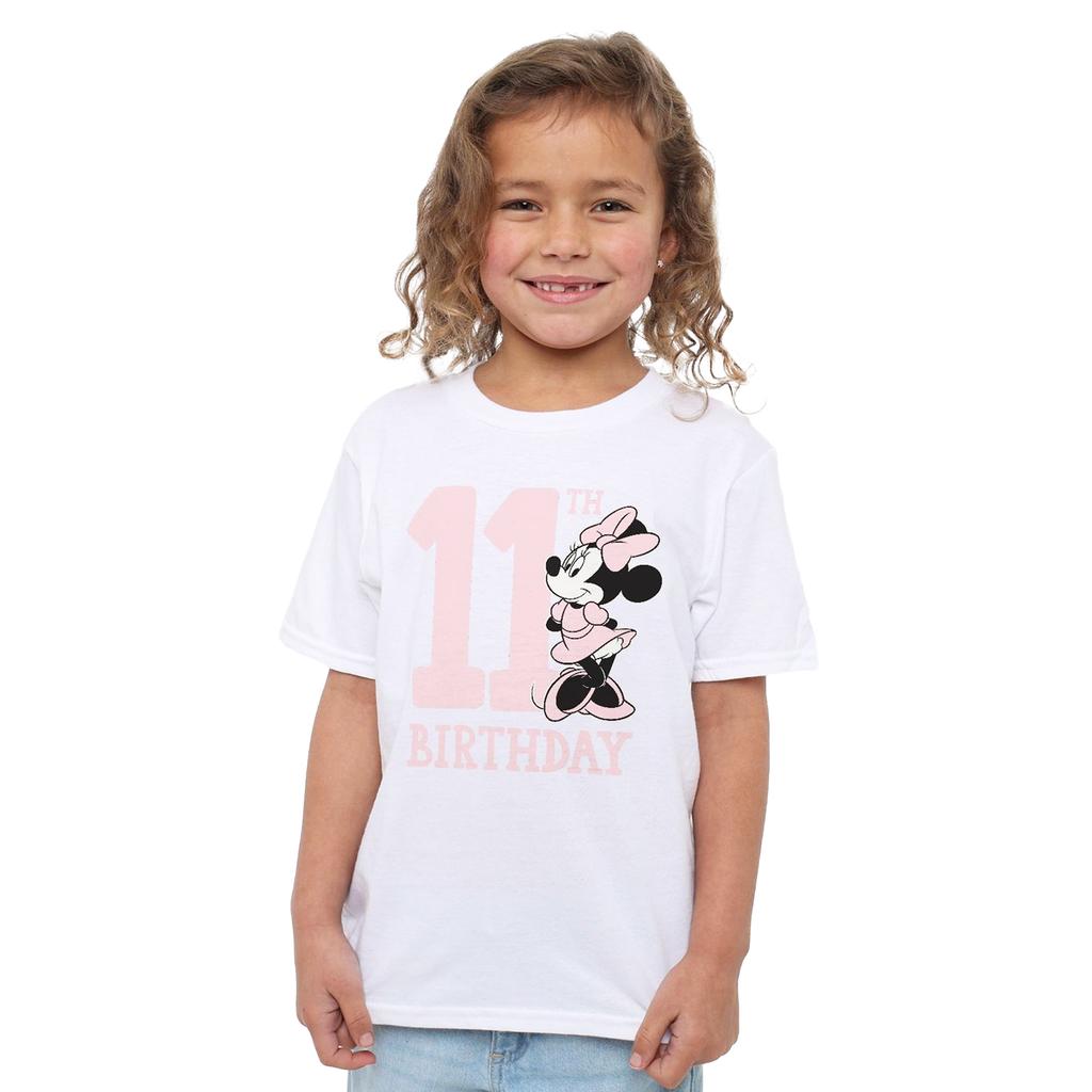 Disney Childrens/Kids Minnie Mouse 11th Birthday T-Shirt