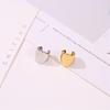 Fashion Ear Clip Simple Metal Polished Ear Bone Clip Punk Retro Wide Version Ear Pierced Earrings
