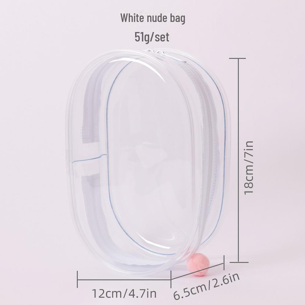 Защитный чехол из винила Labubu: Высокопрозрачная пылезащитная подвесная сумка для аниме-кукол