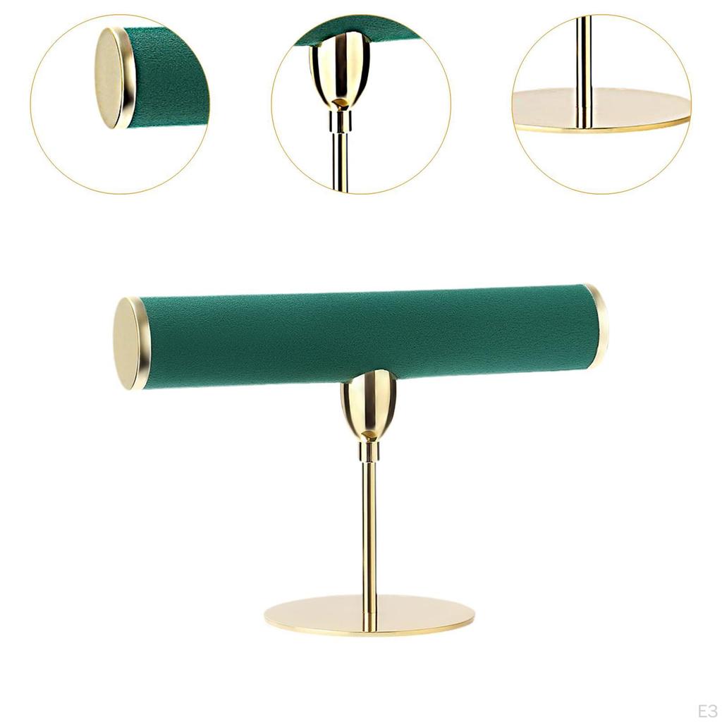 Подставка для браслетов Держатель для ожерелий Ювелирная башня Элегантная устойчивая основа Стойка