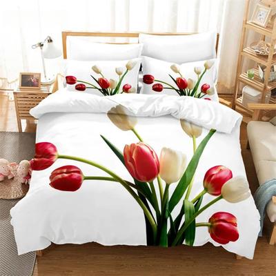 Комплект постельного белья Tulip Scenery Queen, пододеяльник, детский комплект постельного белья, комплект постельного белья King Size, комплект постельного белья