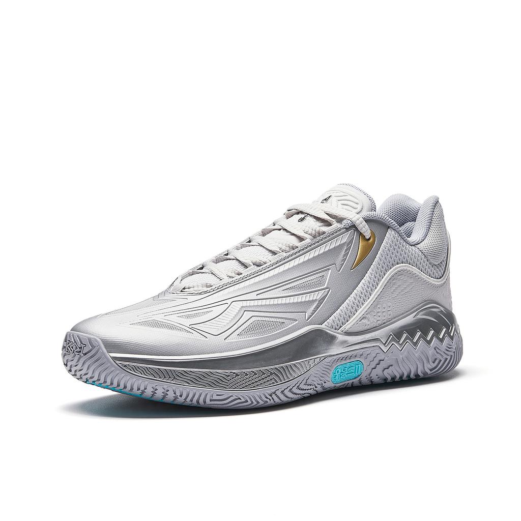 Anta Кроссовки мужские баскетбольные Kai Speed 2 Kyrie Pioneer II бирюзовые серебристые 912611114S-2