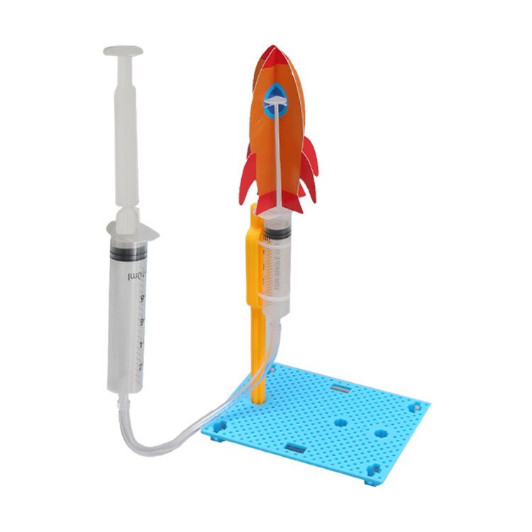Technology Small Production Handmade Diy Rocket Launcher Steam Primary And Secondary School Students Physical Operation Dynamics Material Package