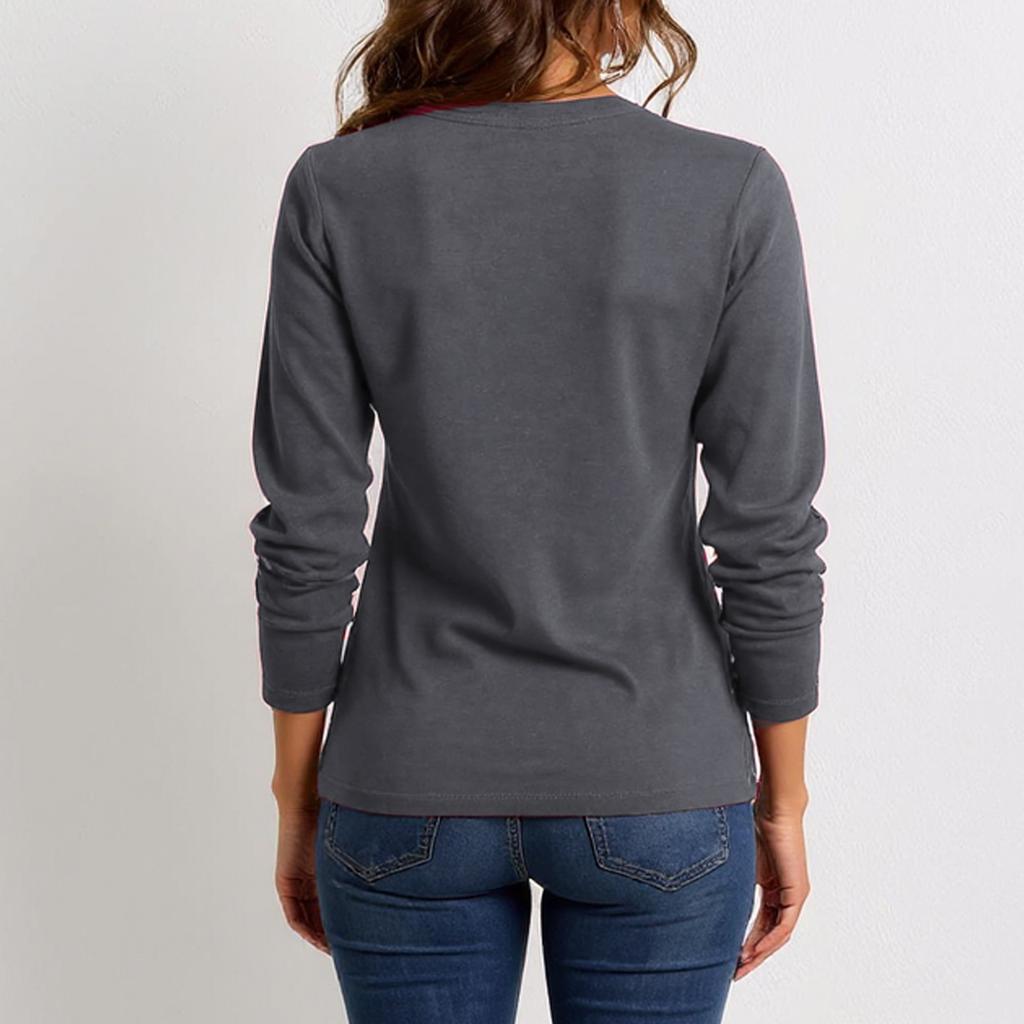 Толстовки для женщин оверсайз с круглым вырезом, флисовый пуловер, топы с длинным рукавом, удобные модные наряды для осени и зимы