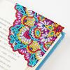 DIY Diamond Painting Bag Corner Bookmark Color Book Corner Protective Case School Supplies Rhinestone Handmade Art Decoration