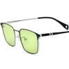 Borregls Colorful Titanium Sunglasses Men 2025 Square Polarized Mirrored UV400 Sun Glasses Women Designer Vintage Shades 185856T