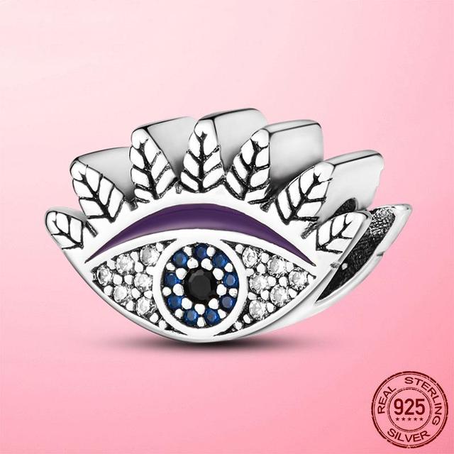 925 Sterling Silver O Pendant Love Heart Snake CZ Clip Charm Beads Fit Original Women Bracelet Bangle Silver 925 Jewelry