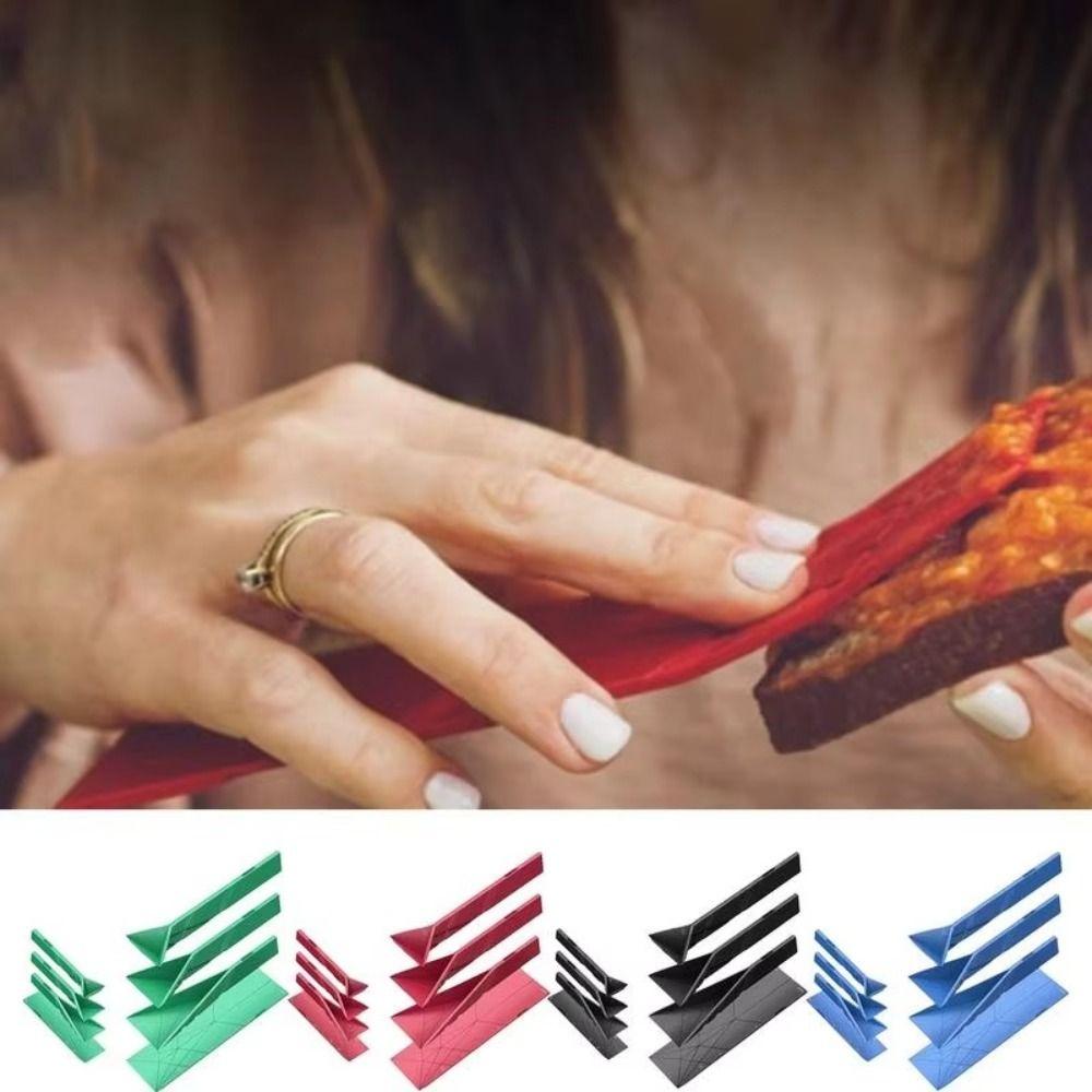 Многофункциональные плоские мерные ложки 3-в-1, многоугольники, складные ложки, плоские мерные ложки