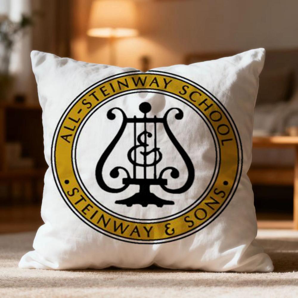 Горячая наволочка S-SSteinway & Sons Мягкая моющаяся наволочка для дивана, кровати, путешествий, офиса