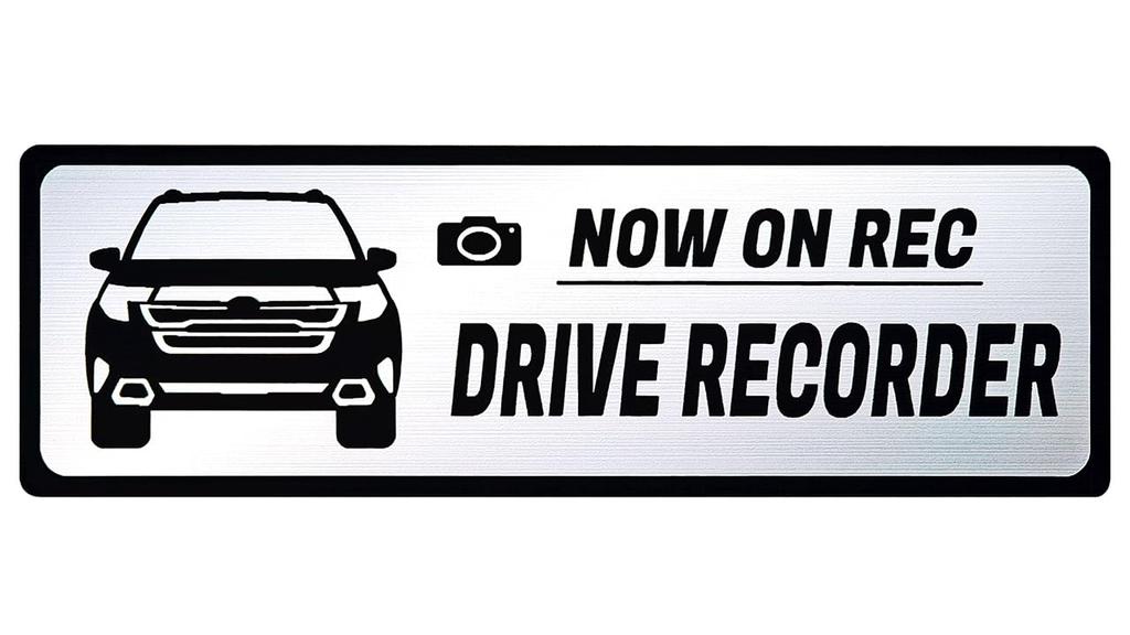 Видеорегистратор Honami Works серии SL для Forester, крепится на автомобиль, эмблема, наклейка для видеорегистратора