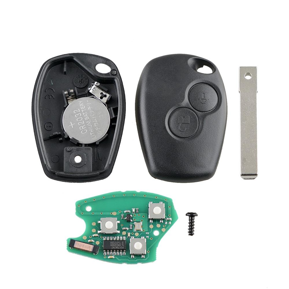 CLIO 3 KANGOO MODUS MASTER 2-кнопочный дистанционный ключ пустой R4