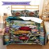 Gentle Peace Sense Bedding Quilt Set Quilt Cover Pillowcase Home Decoration Birthday Gift (1 * duvet cover + 2 * pillowcase, without core)