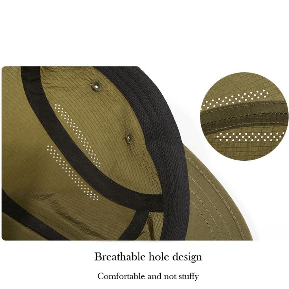 Adjustable Quick Drying Cap Japanese Style Sun Visor Cap Casual Hip-hop Hat Unisex