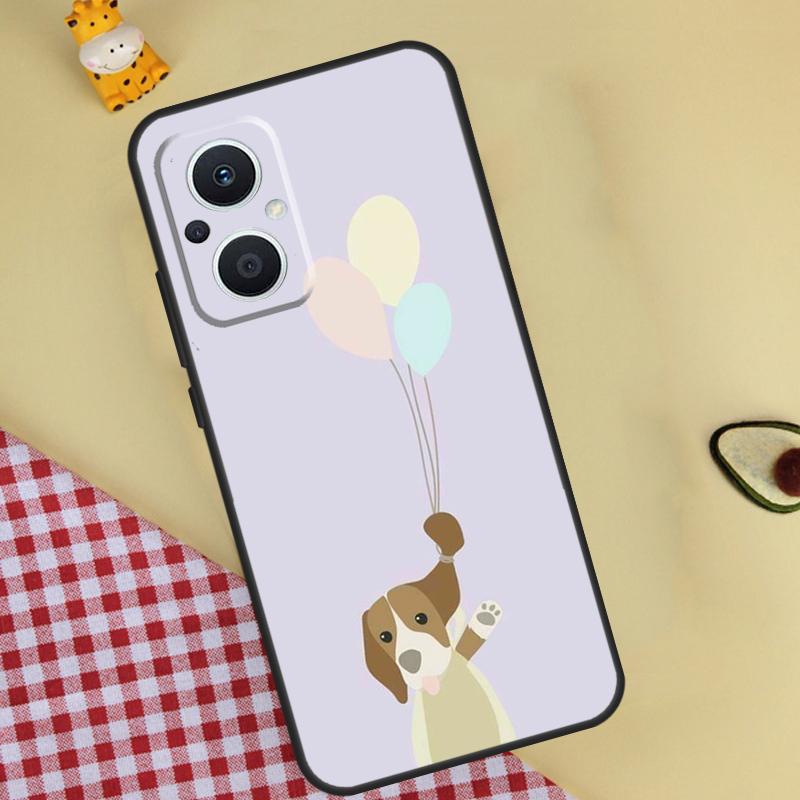 Чехол для телефона с изображением собаки Бигль Для OPPO Reno 12 12F 13 13F 11 8T 7 8 10 Pro OPPO Find X8 X6 Pro X3 X5 Lite Чехол