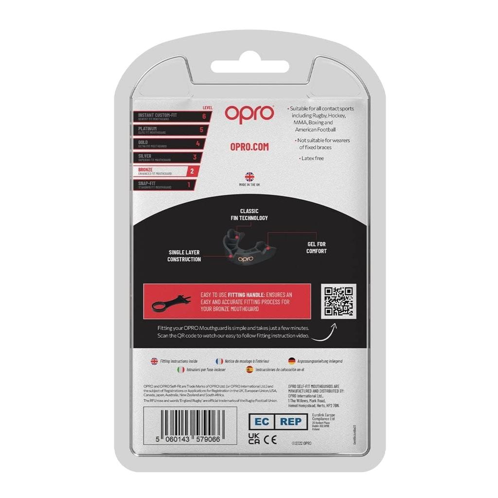 OPRO mouthguard "Bronze" | Sports mouthpiece | Compatible with MMA,