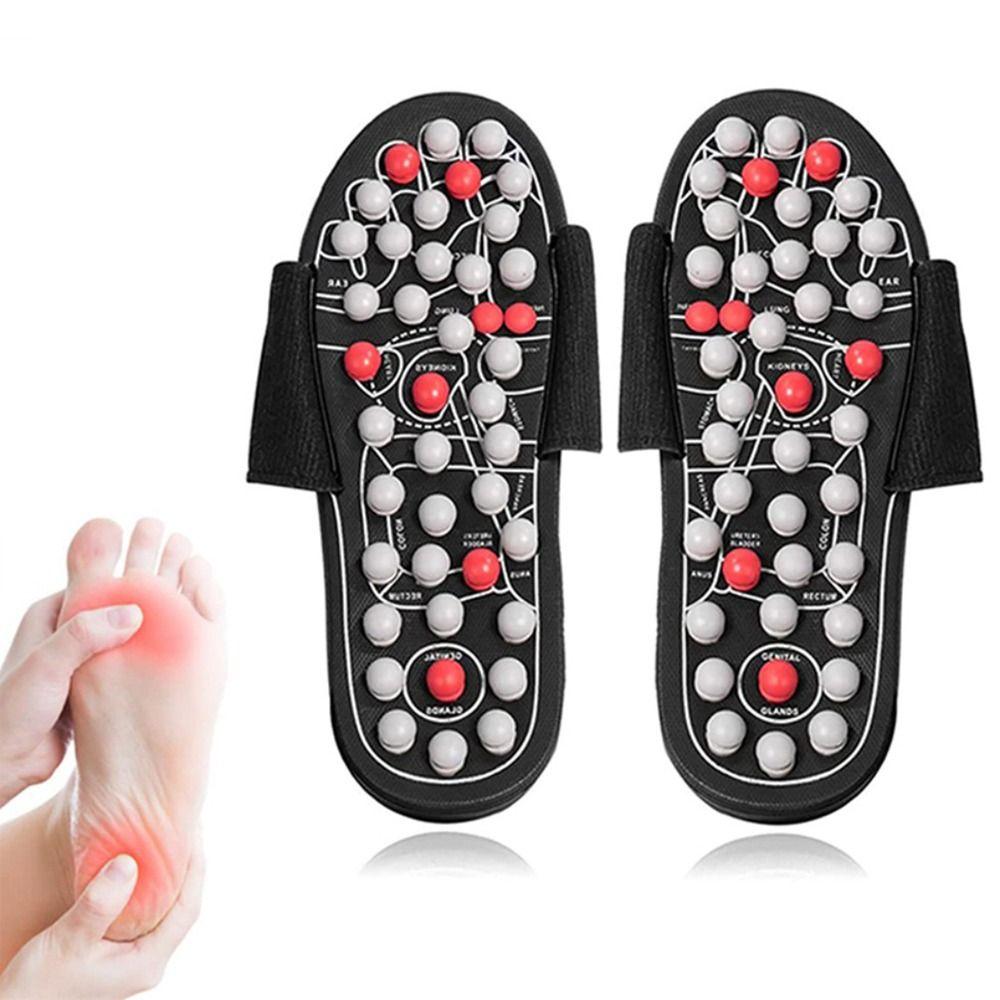 Обувь Расслабляющие подарки Повышение циркуляции Акупрессура Массажер для ног Тапочки Рефлексология Сандалии
