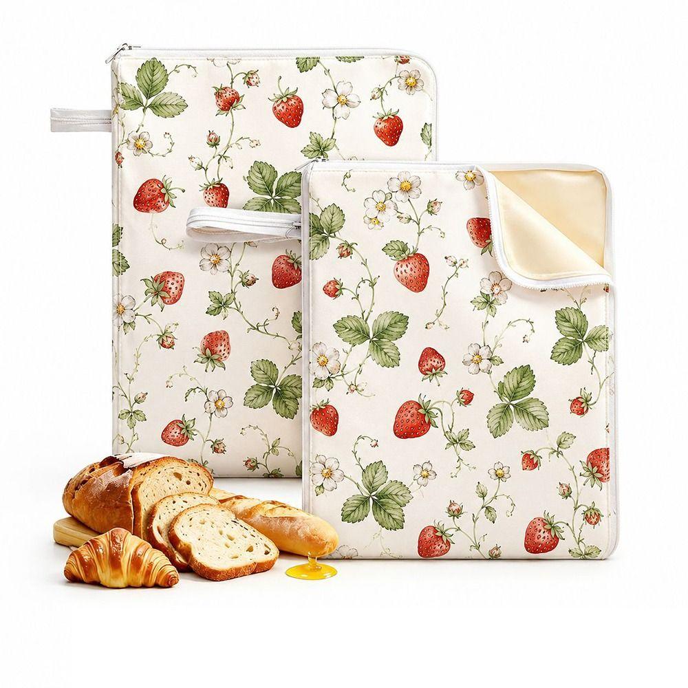 1pc Beeswax Coated Sourdough Bread Bags Reusable Food Storage Bags New Beeswax Bread Bags Homemade