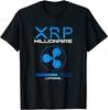 Крипто МИЛЛИОНЕР XRP HODL Токен Ripple на Луну БЫЧИЙ РЫНОК XRP Монета Футболка Унисекс Футболка