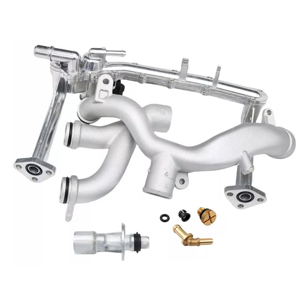Upgraded Metal Coolant Water Pipe Kit Fit for Land Rover Jaguar XF XJ F-Type 3.0L V6 AJ126