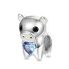Высококачественный тонкий медный металл Совместим с подлинным оригинальным браслетом Высококачественные тонкие ювелирные изделия Европа Милая серия мультяшных кукол Подвеска-шарм