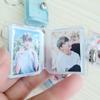 Inch 16 Pockets Card Stock Mini Photo Album Binders Albums Photos Holder Keychain Photo Card Holder