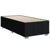 Box Spring Bed with Mattress Black 90 x 190 cm Fabric