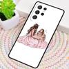 Силиконовый чехол для телефона «Мама и дочь» для Samsung Galaxy note 10 pro S26 S25 S24 S23 S22 S21 Plus S25Ultra Capa Cover