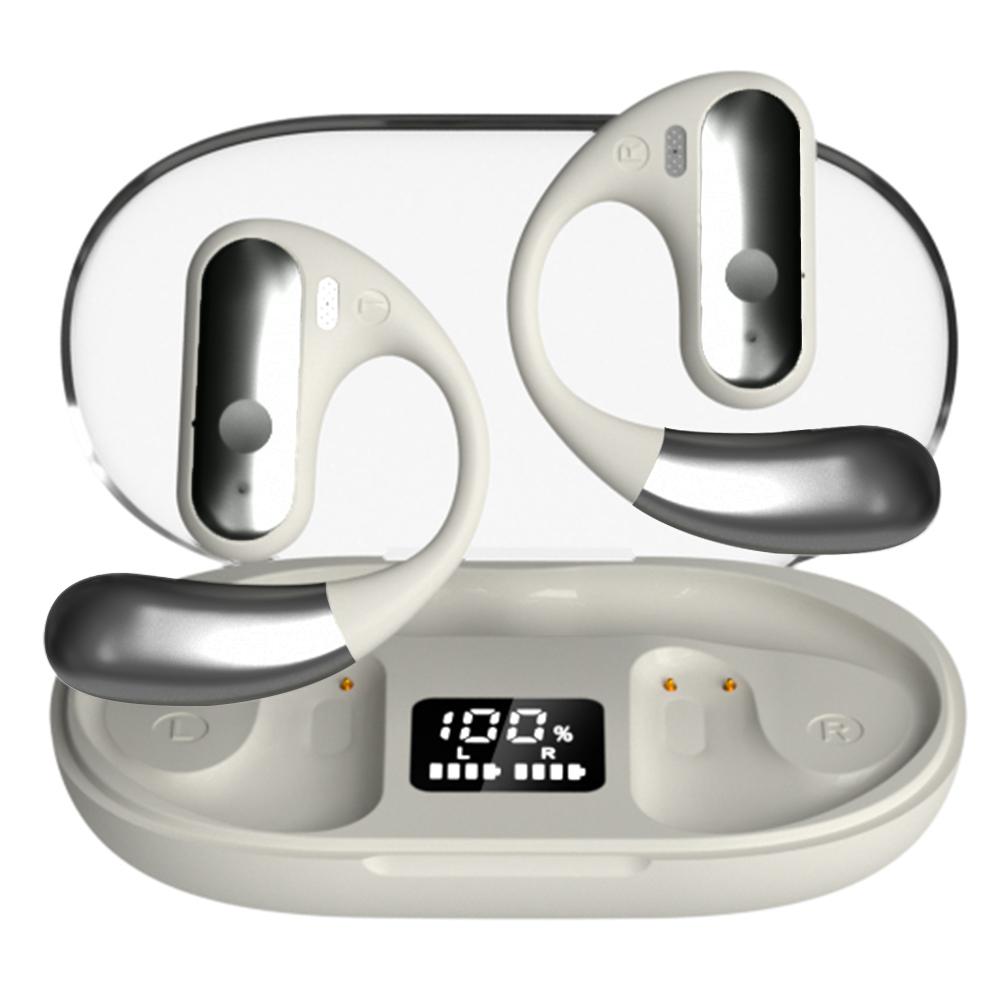 Наушники-переводчики с ИИ на 144 языка, беспроводные наушники, совместимые с Bluetooth 5.3, водонепроницаемое устройство для перевода для бега/тренировок