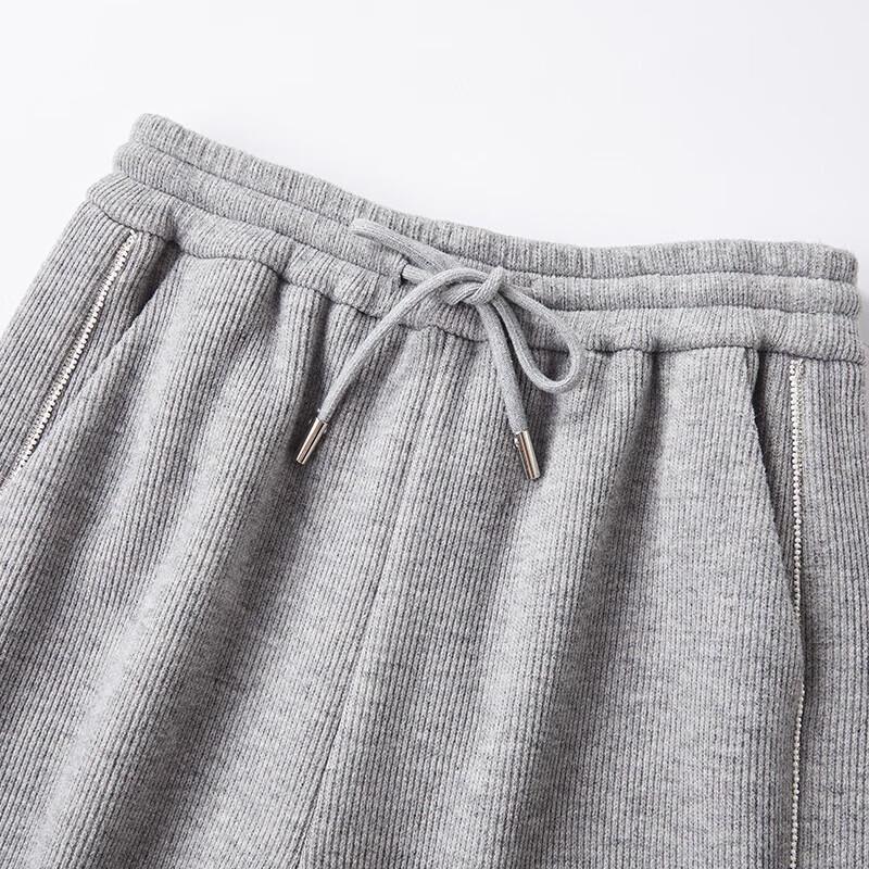 Xiangying Women's High-Waist Straight-Leg Casual Pants