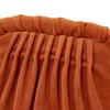 Francfranc Velour Pleated Stand Freestanding Cosmetic Makeup Storage Pouch, Orange, Stand-Up Style, Pouch,