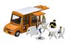 Geocolle 64 Car Snap 18a Bakery Partially Mini Car Set 1/64# ABS/PVC Dolls/accessories (painted, Assembled) + Die-cast
