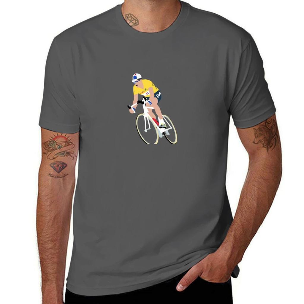 Miguel t man shirts graphic Legend t cyclist Indurain shirt T-Shirt designer