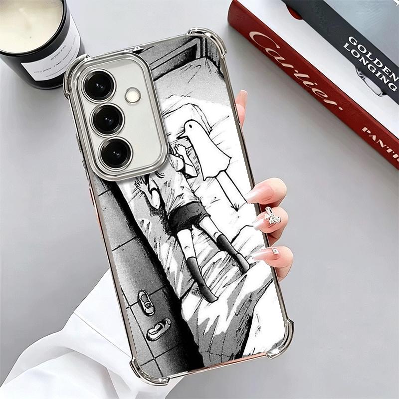 Мягкий чехол для телефона Oyasumi Punpun Anime для Samsung A17 A27 A07 A37 A57 A16 A56 A15 A55 A14 A54 A13 A53 A26 A36 A25 A35 A24 A34 A23