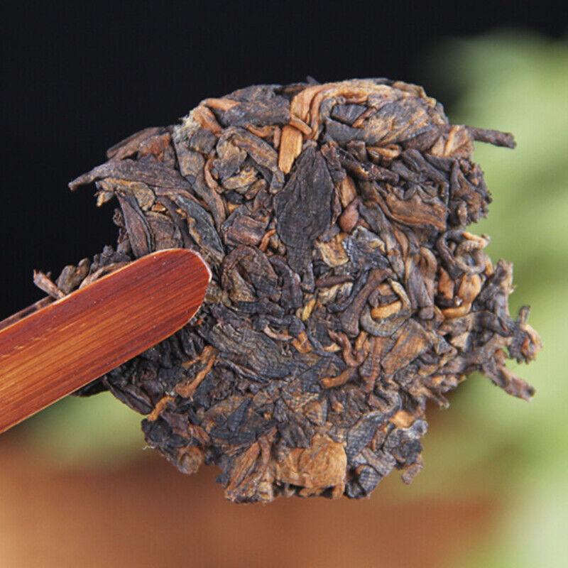 Natural Ripe Pu-erh Tea Menghai Gu Shu Herbal Energy Tea 100g Premium